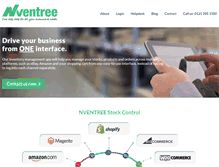 Tablet Screenshot of nventree.co.uk